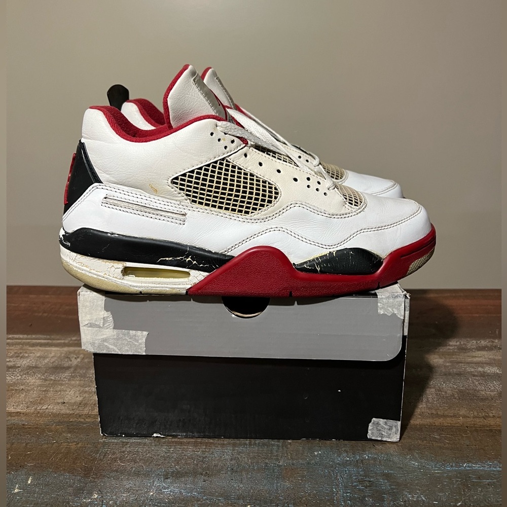 Jordan 4 Fire Red Mars Blackmon 2006